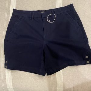 Gloria Vanderbilt Navy Blue shorts